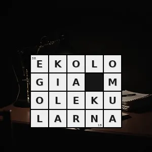 Hasło krzyżówkowe genetyka ekologiczna - ekologia molekularna – rozwiązanie, synonimy, podpowiedzi i definicje krzyżówkowe